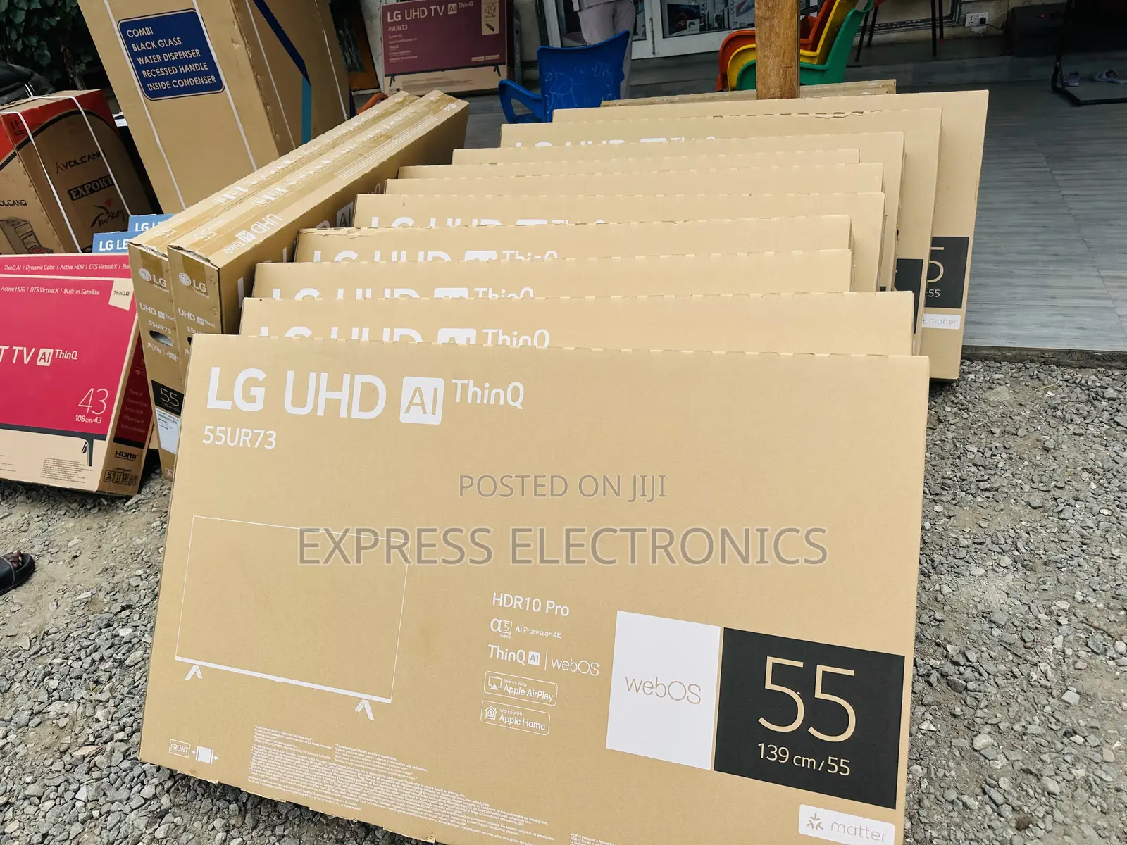 Get a New Slim UHD Smart LG 55” UR73 Television