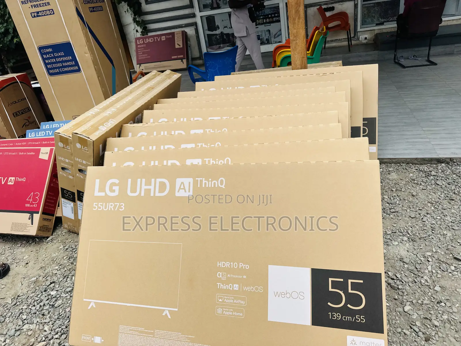 Get a New Slim UHD Smart LG 55” UR73 Television