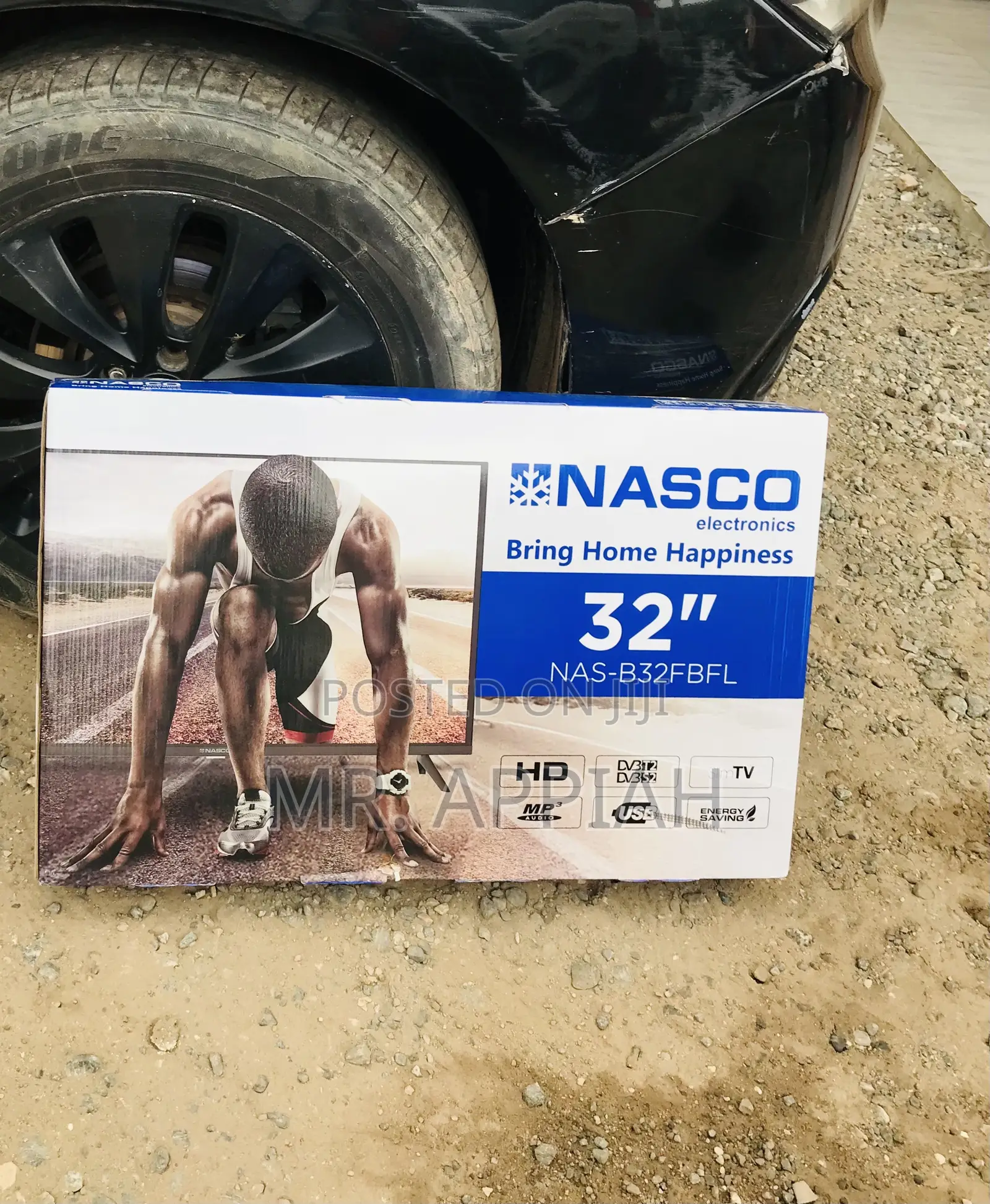 Unique Nasco 32” Digital Satellite Frameless Tv.