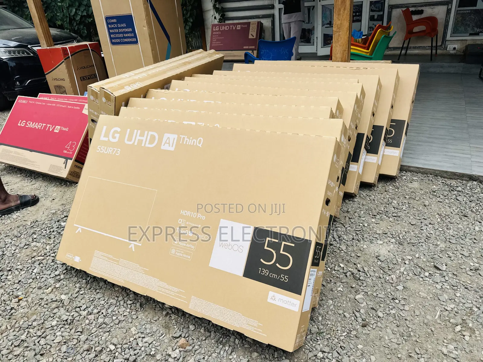 Call and Order for LG UHD Smart Glossy Slim 55”UR73