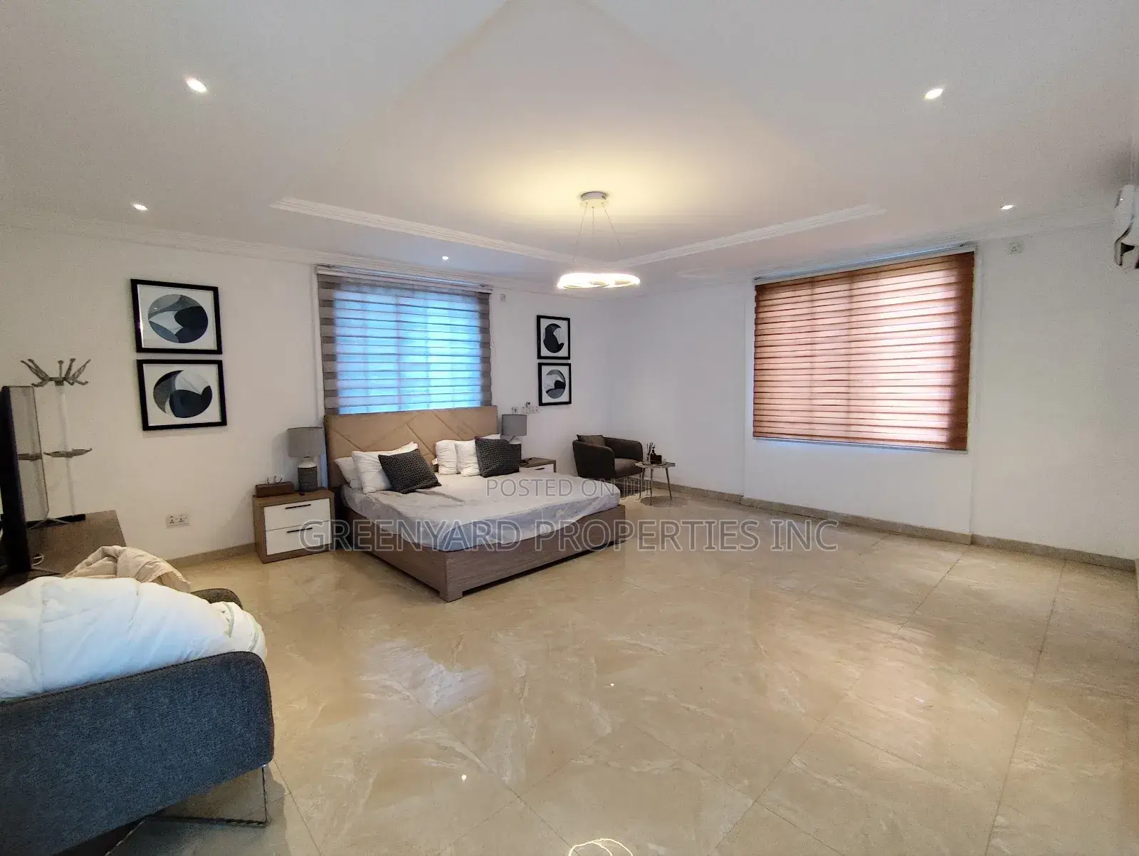 Furnished 3bdrm Townhouse / Terrace in Adjiringanor, East Legon