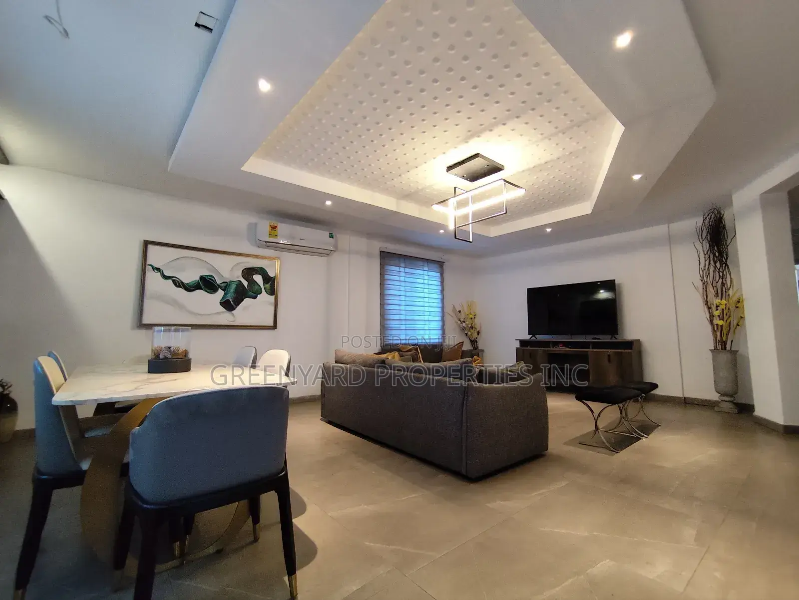 Furnished 3bdrm Townhouse / Terrace in Adjiringanor, East Legon