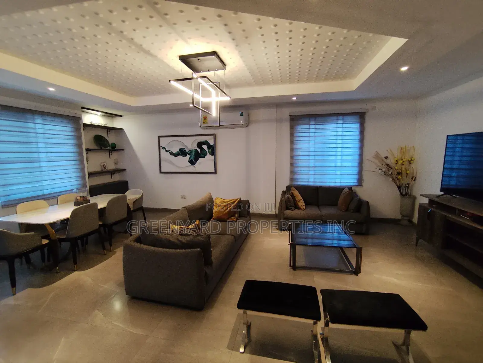 Furnished 3bdrm Townhouse / Terrace in Adjiringanor, East Legon