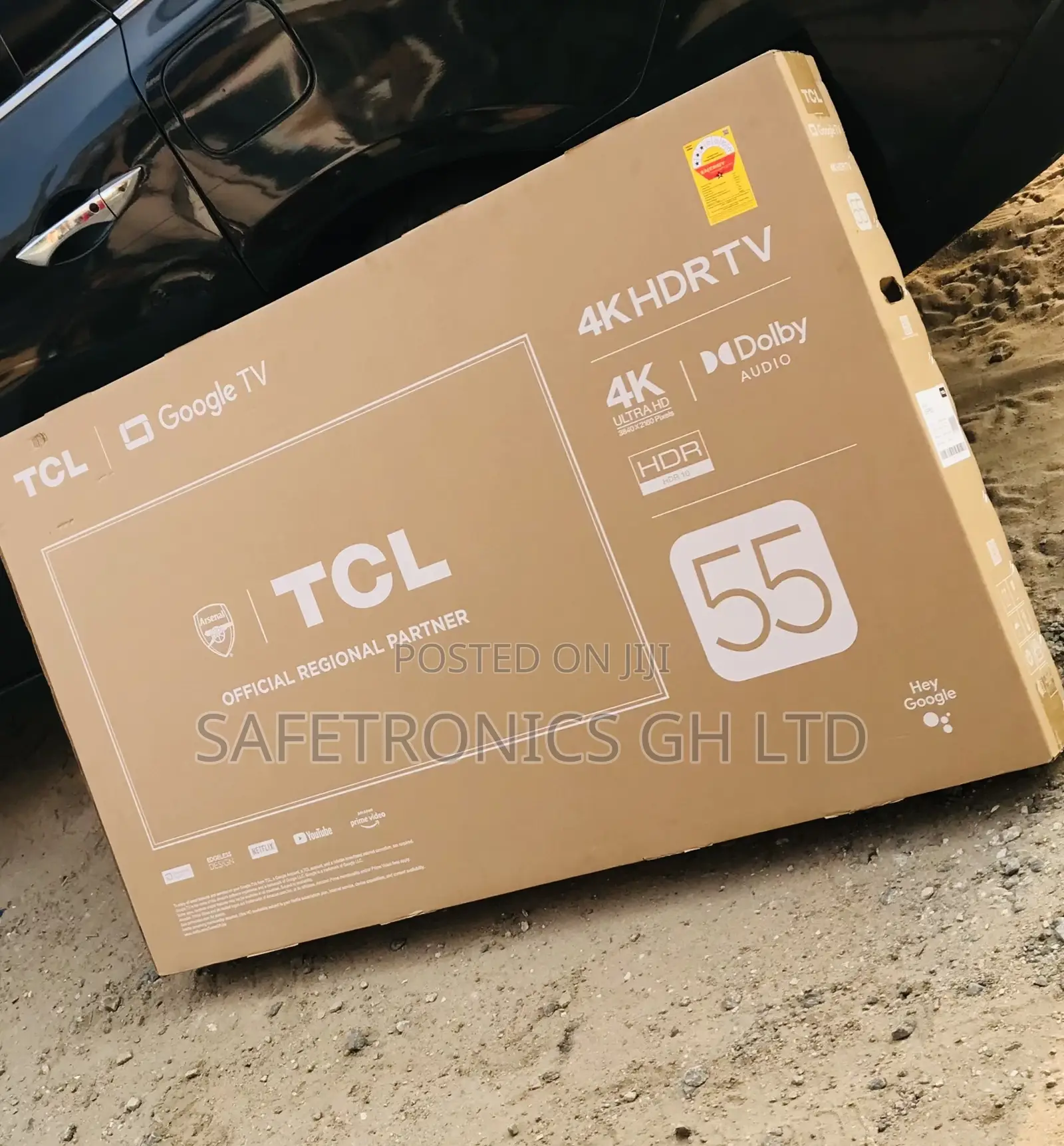 Lovely and Best 55” Led TCL P635 Sleek Uhd Tv