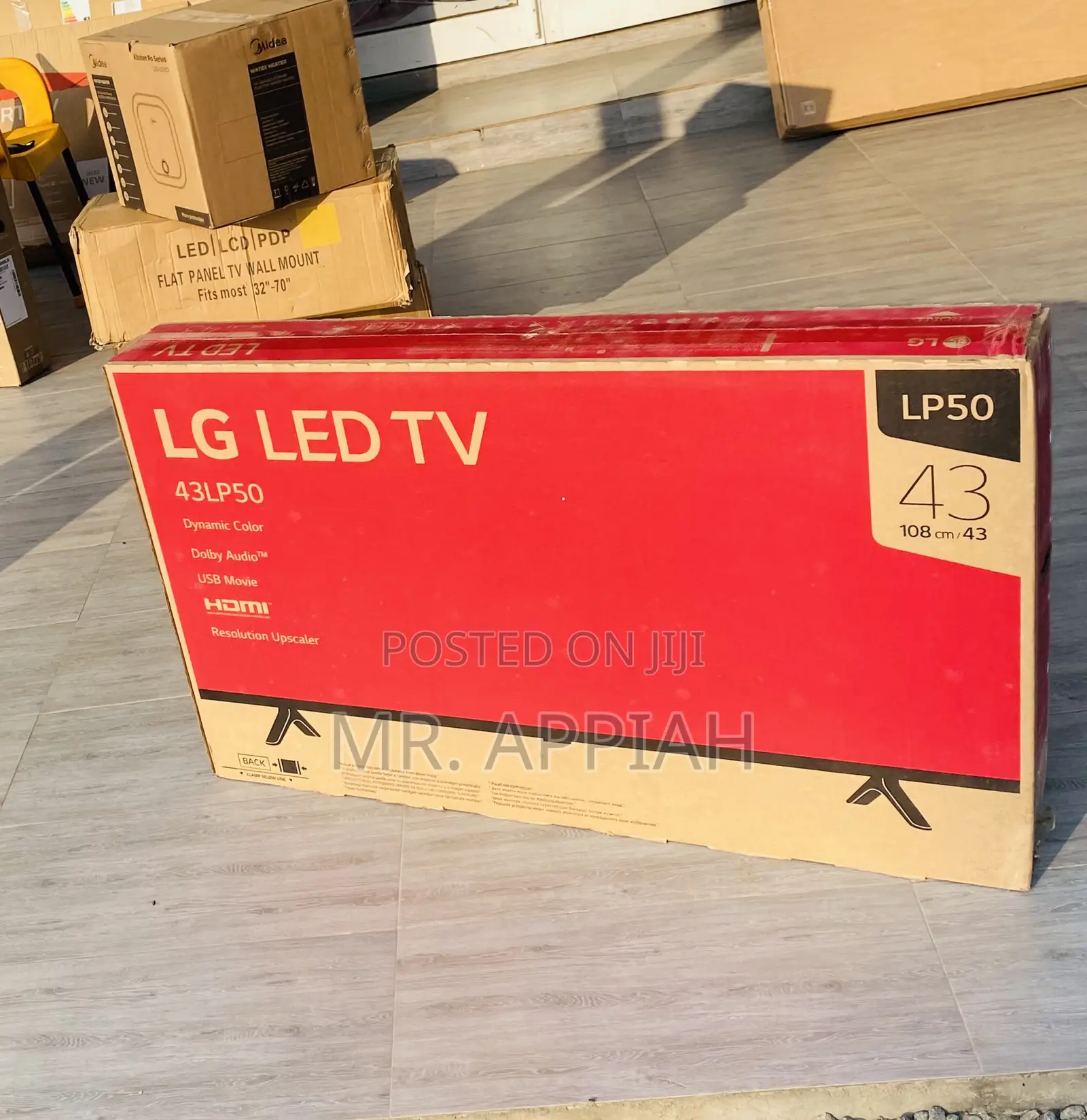 Authentic Lg43lm63 43 Inch Led Smart Full HD Tv.