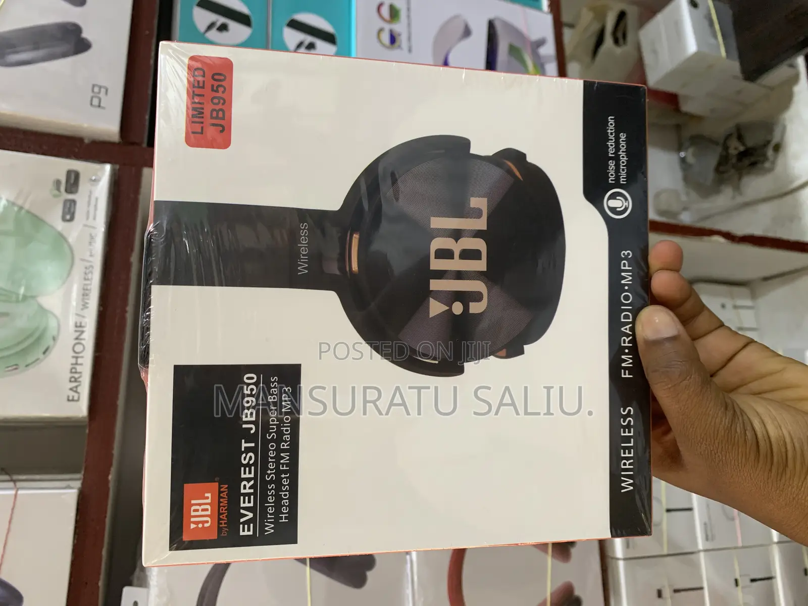 JBL EVEREST JB950 Wireless Stereo Super Bass Headset