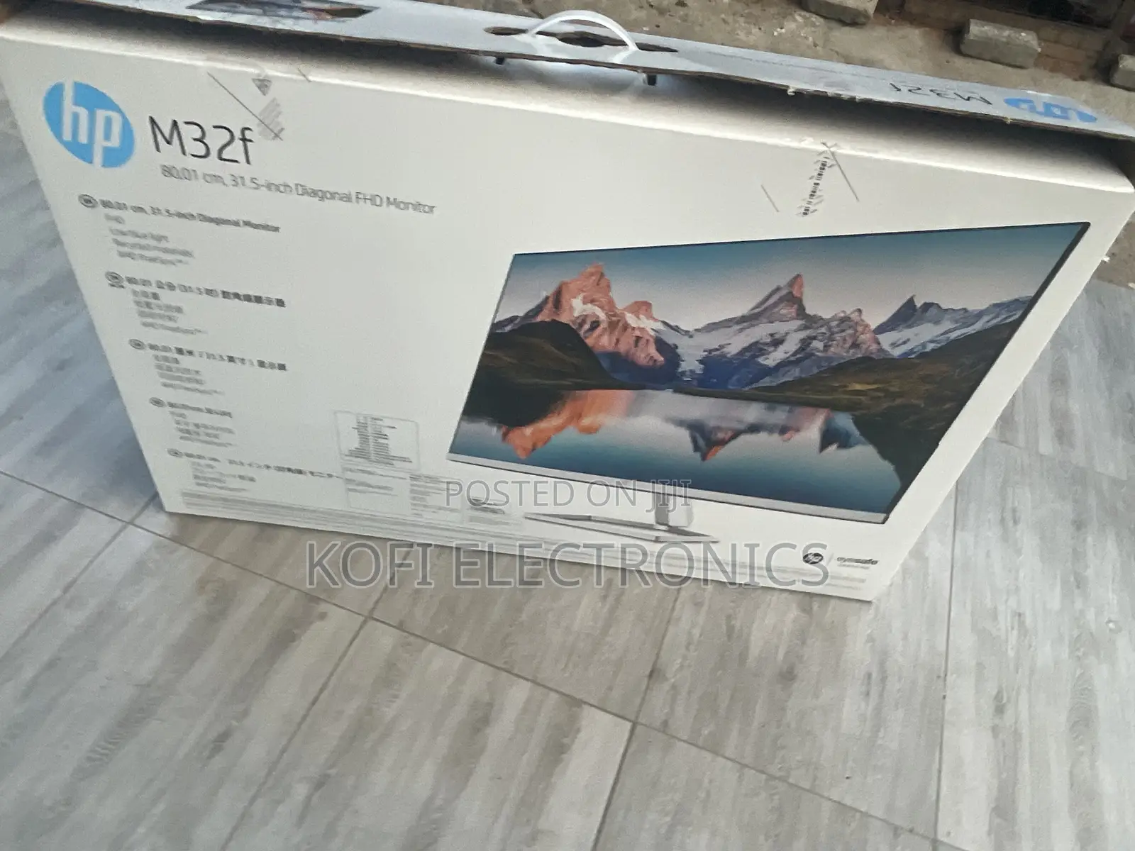 Highly Accurate Color HP M32F” LED Full HD Freesync Monitor