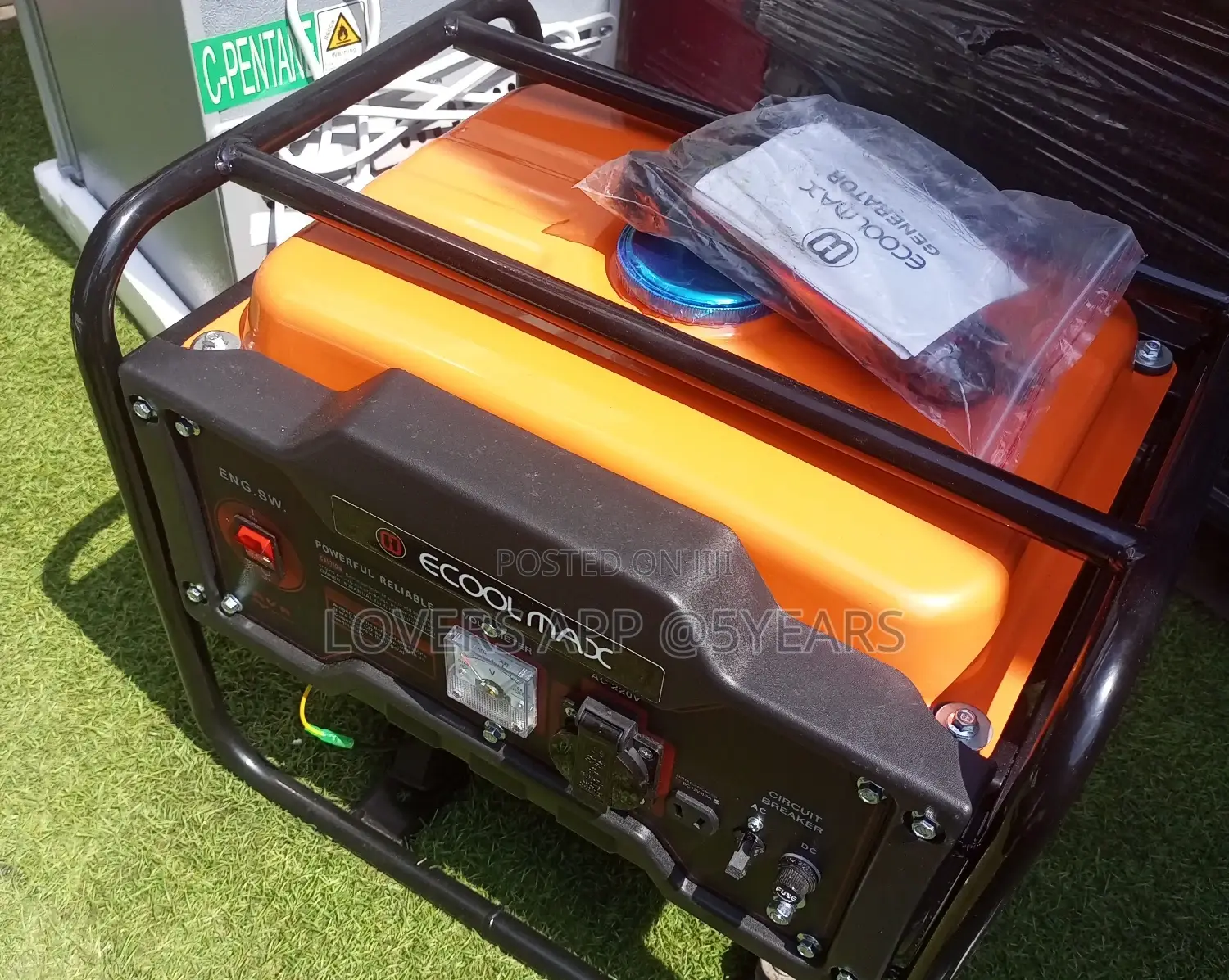 New Ecoolmax Inverter Generator 4.0kva, Petrol Generators