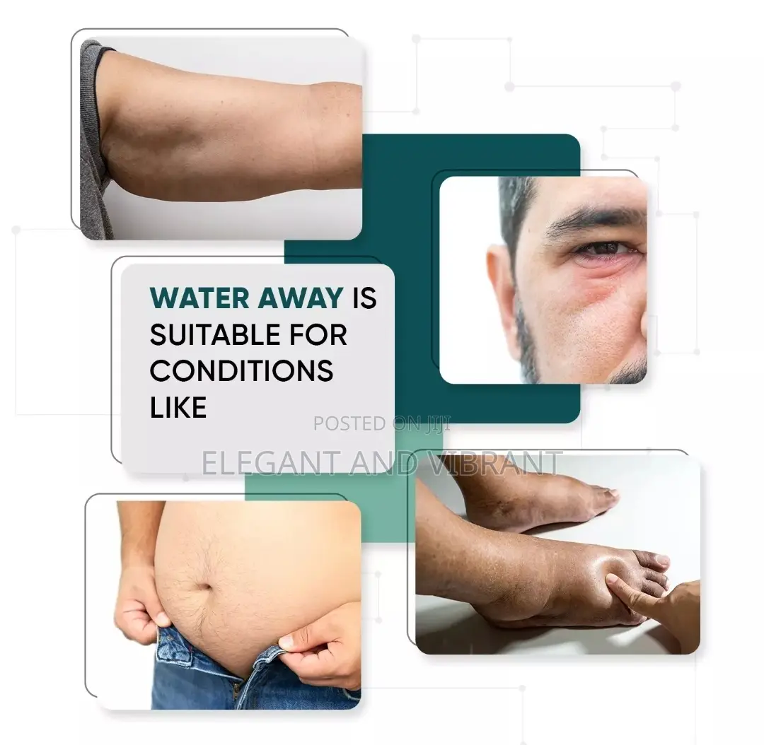 Water Away Detox Capsules For Liver And Water Retention Supp