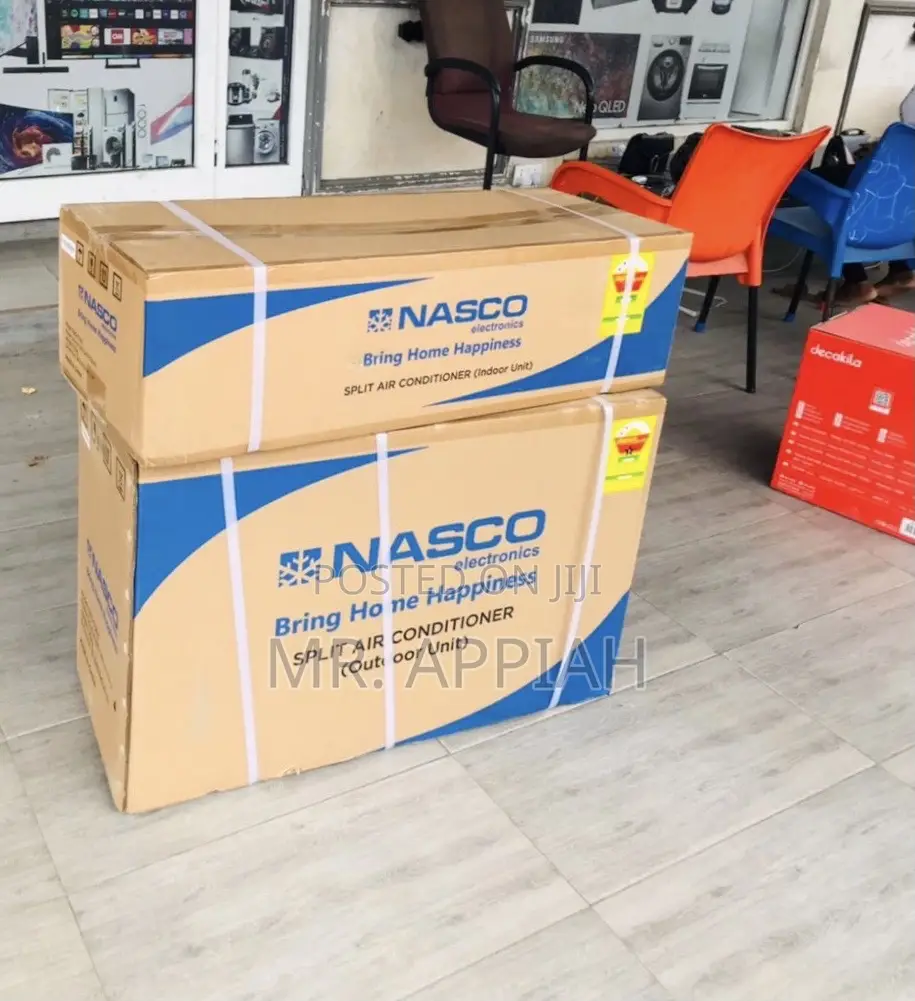 Valuable Nasco 1.5hp Split Type Air Conditioner(White).