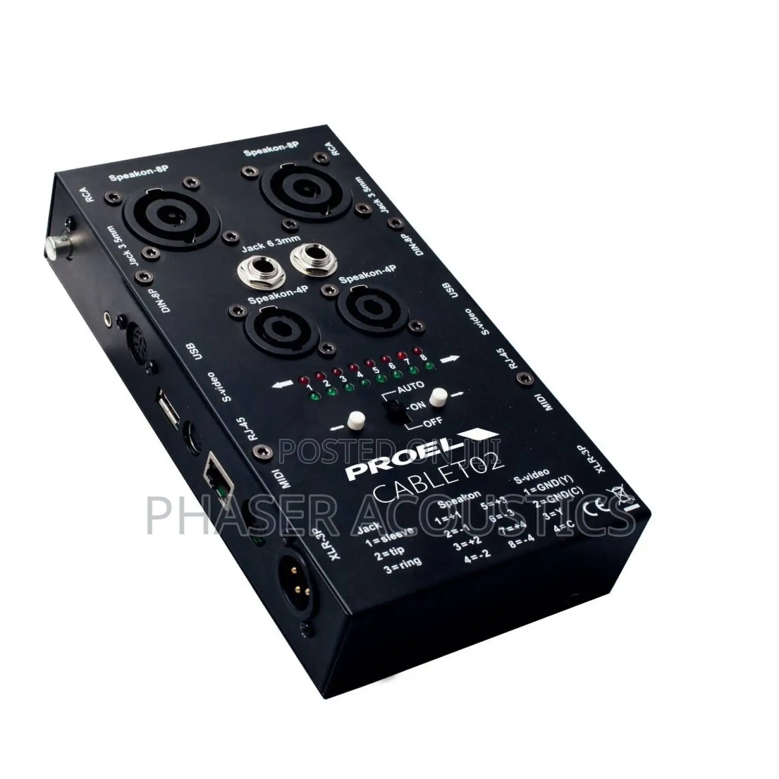Proel Professional Cable Tester (Cablet02)