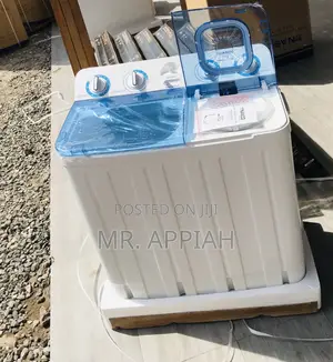 Fast Washing Nasco 7kg Semiautomatic Washing Machine, White