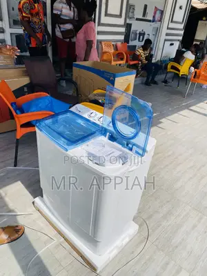 Fabulous Nasco 7kg Semiautomatic Washing Machine(White).