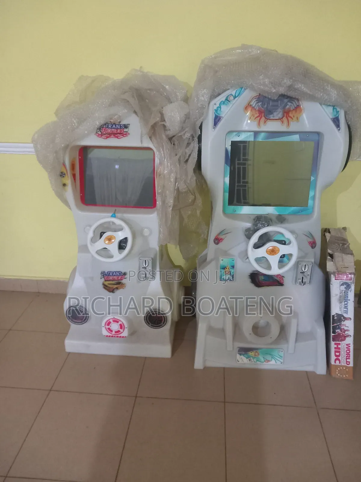 Commercial Kids Acade Coin Operated Games Machines