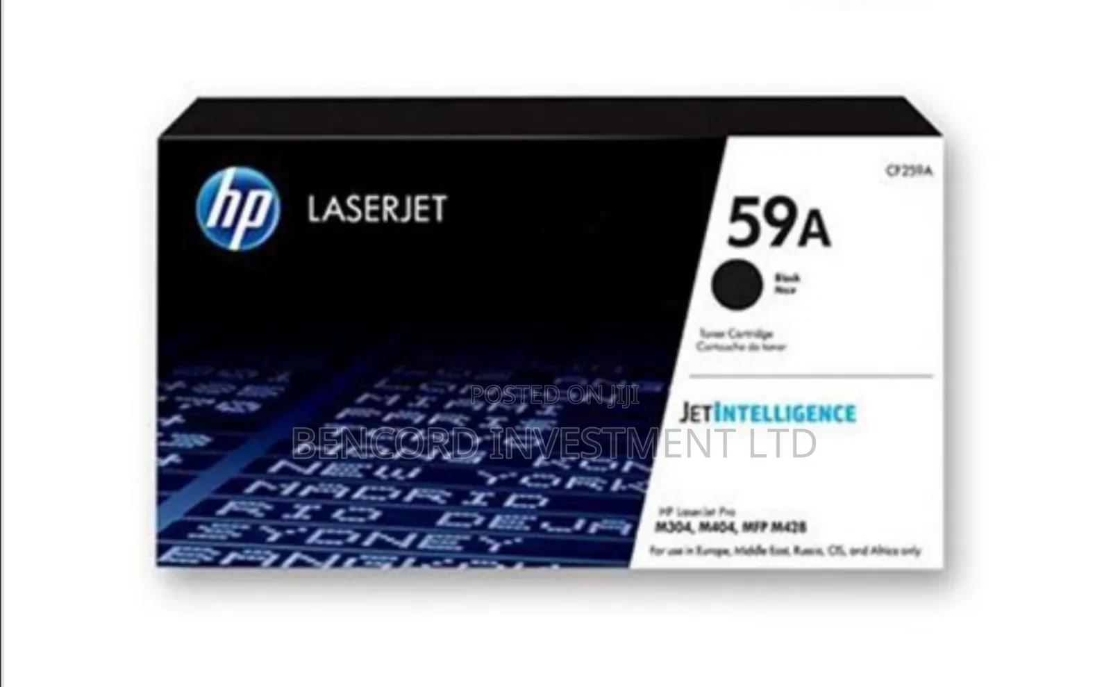 Hp 59a (Cf259a) Black Original Laserjet Toner Catrirdge.