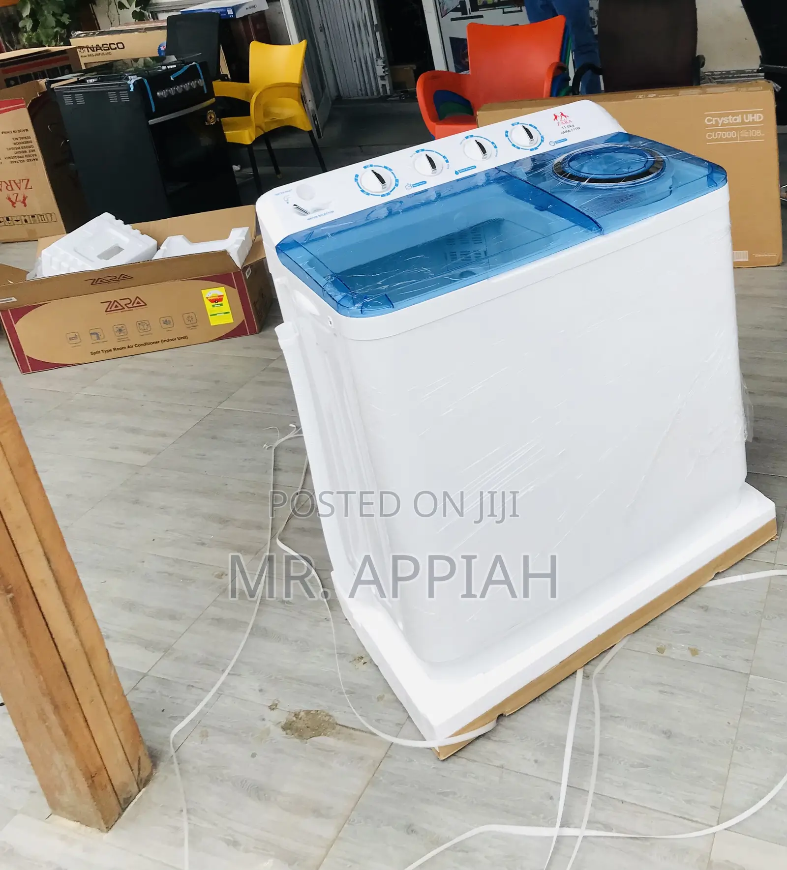 Lovely Designed Zara 13kg Semiautomatic Washing Machine.