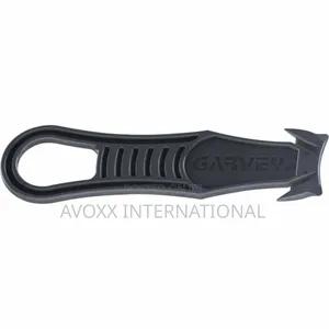 Garvey Steel Blade Safety Cutter - Steel - Black - 5 PCS