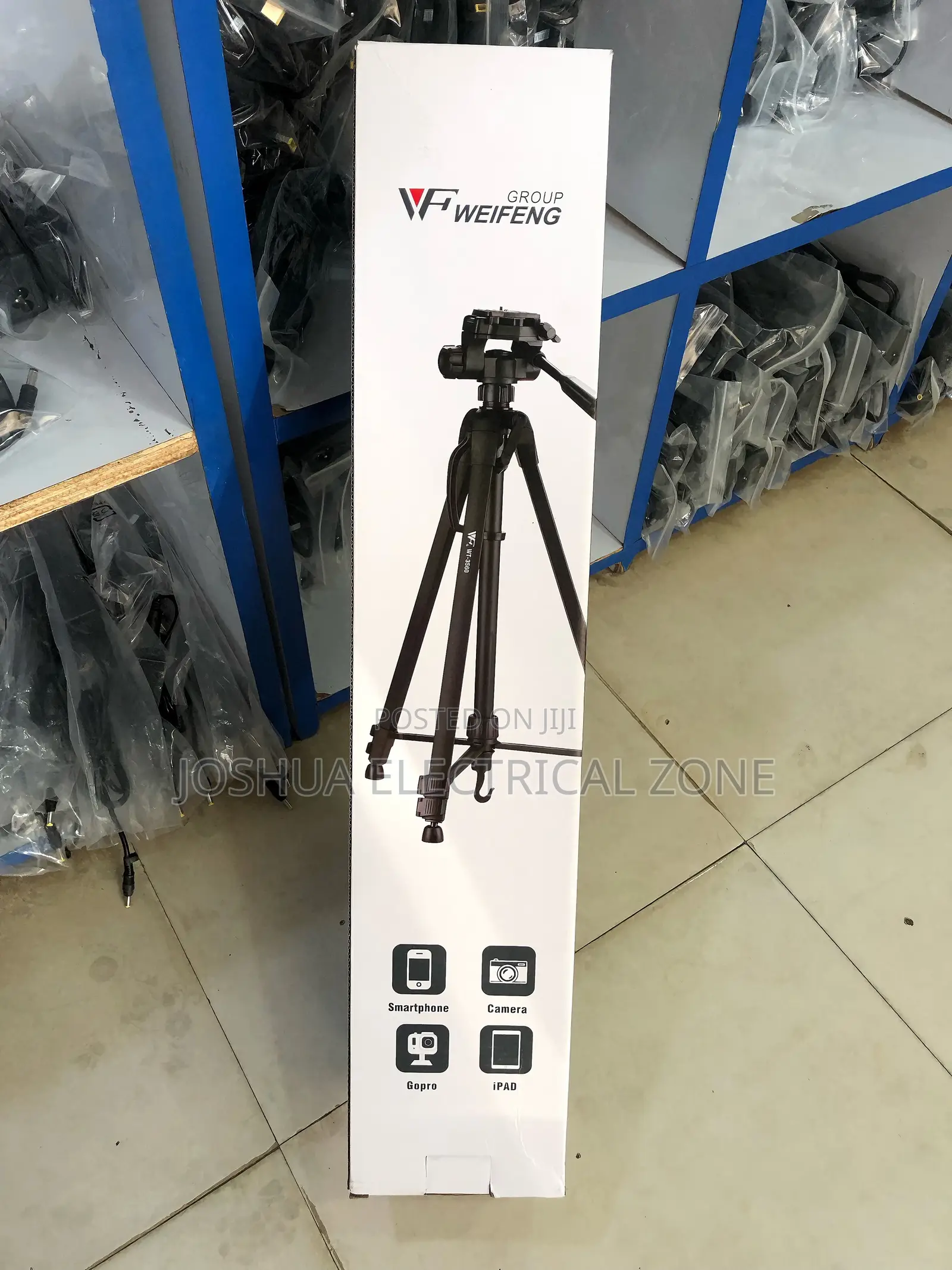 Tripod Stand for Camera and Phone, WEIFENG-3560 TRIPOD