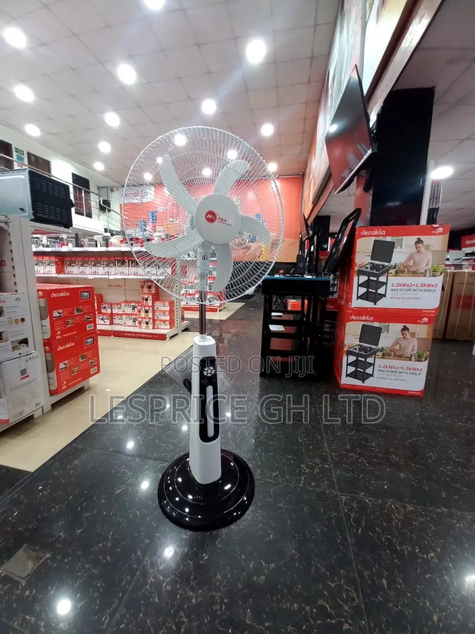 Powerful ~ 5blades Rechargeable Fan