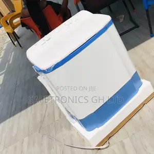Get Essential 7kg Semiautomatic White/Blue Zara Washer