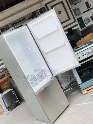 Essential Bottomfreezer Midea 262 Liters Reliable Gray