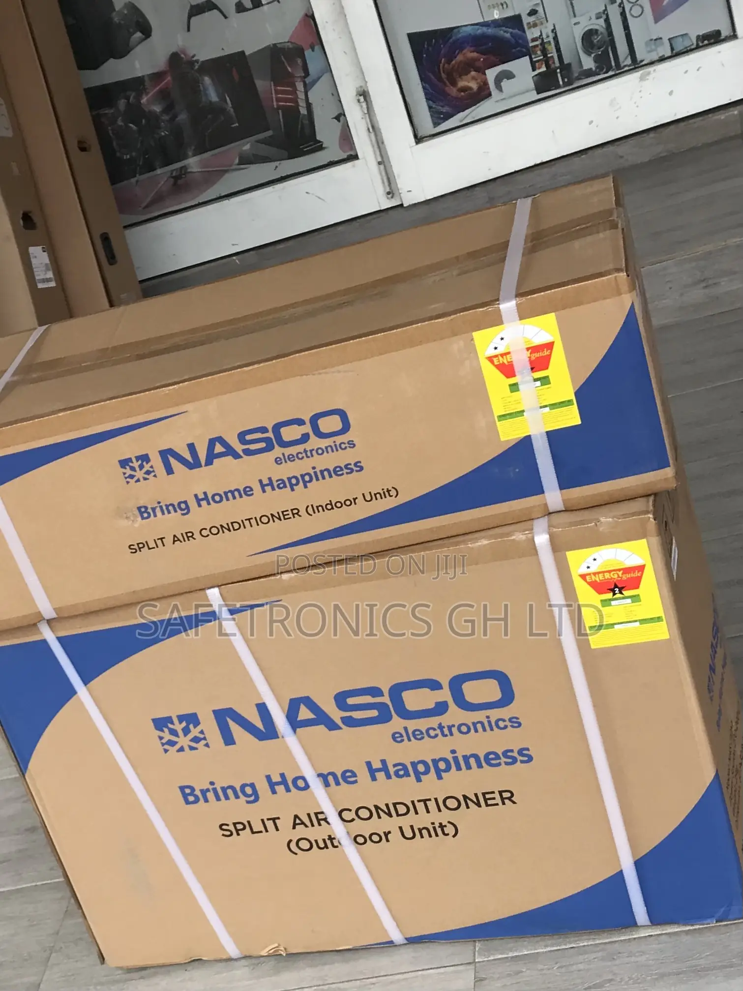 Eco Friendly Nasco 1.5 Split R410 Gas Horsepower Ac