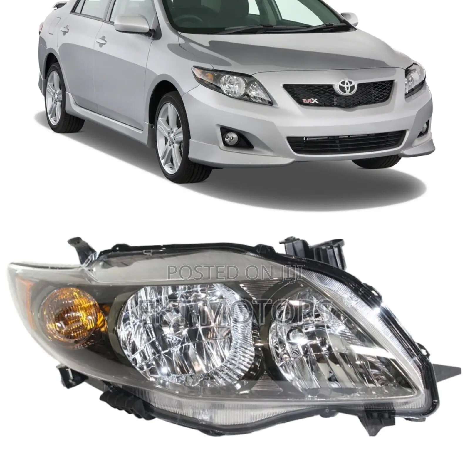 Toyota Corolla 2009/10/11/2012 Headlight Pair