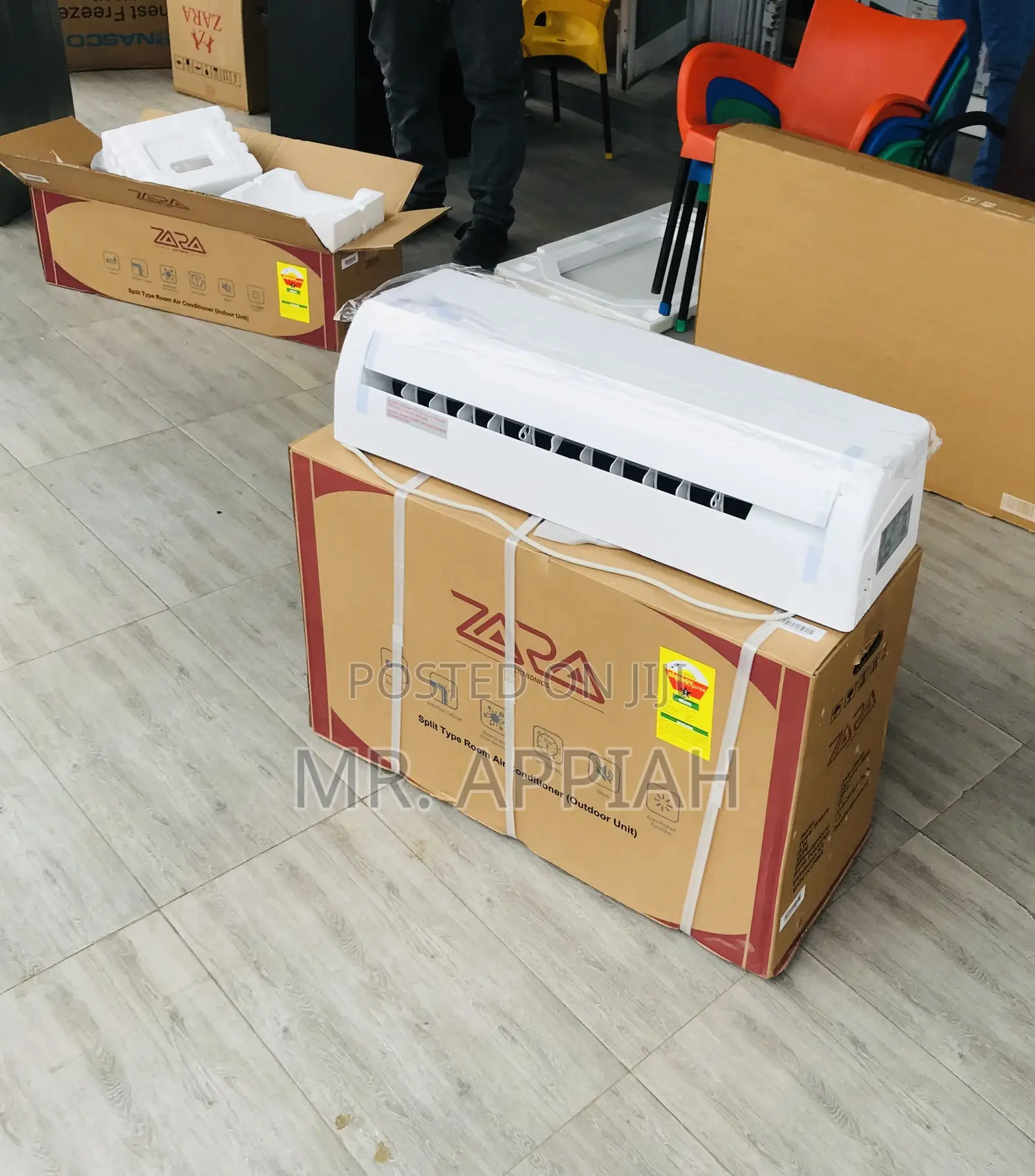 Original Zara 1.5hp Split Type White Non Inverter Ac