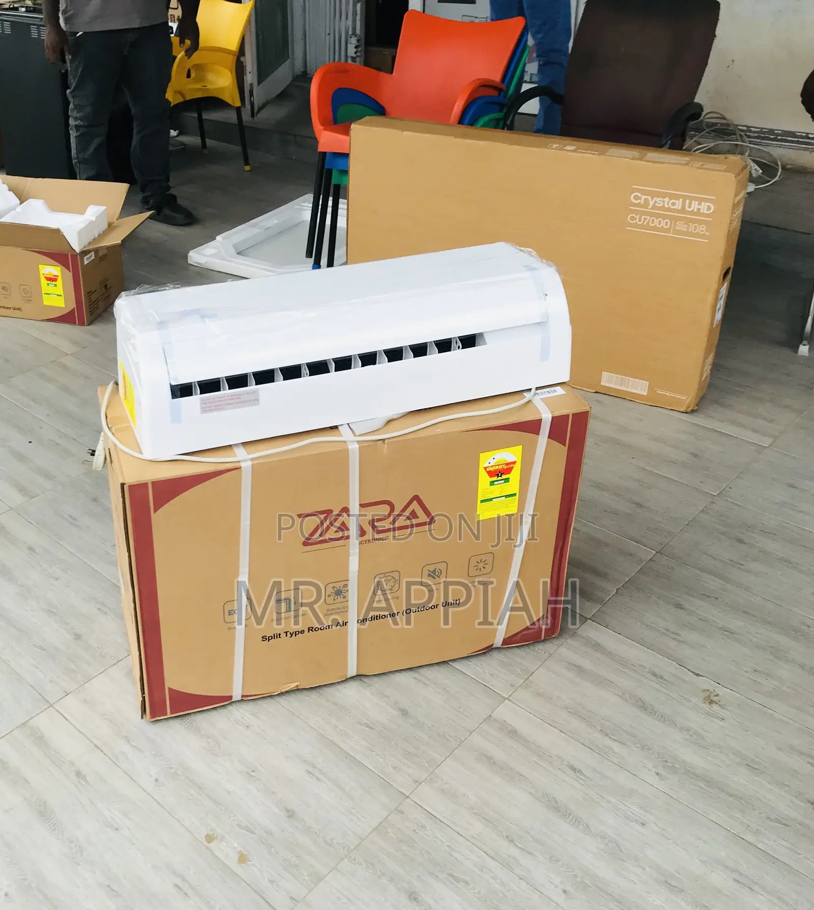 Latest Zara 1.5hp R410 White Non Inverter Ac