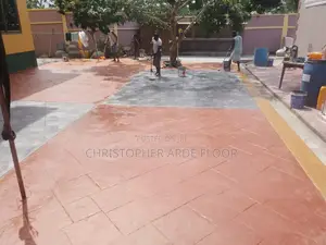 Decorative Floor Stamping