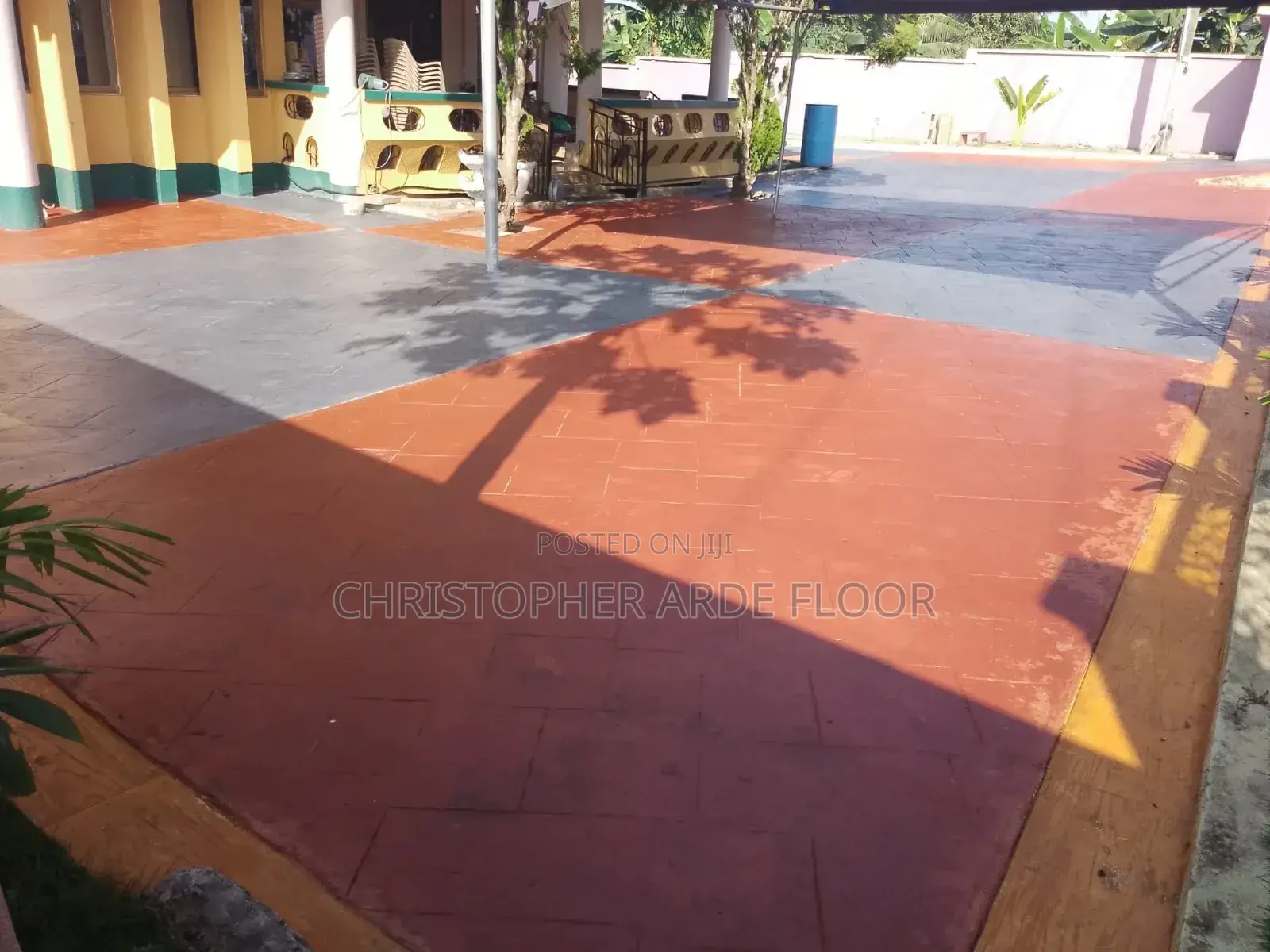 Decorative Floor Stamping