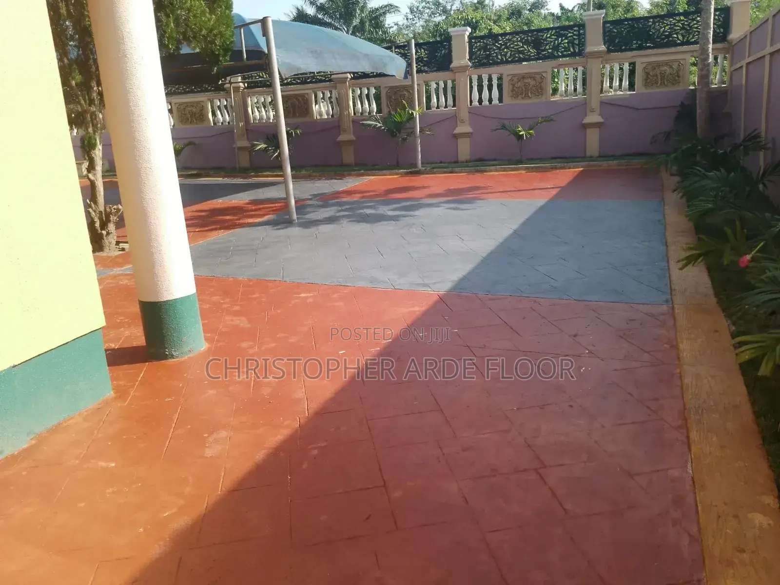 Decorative Floor Stamping