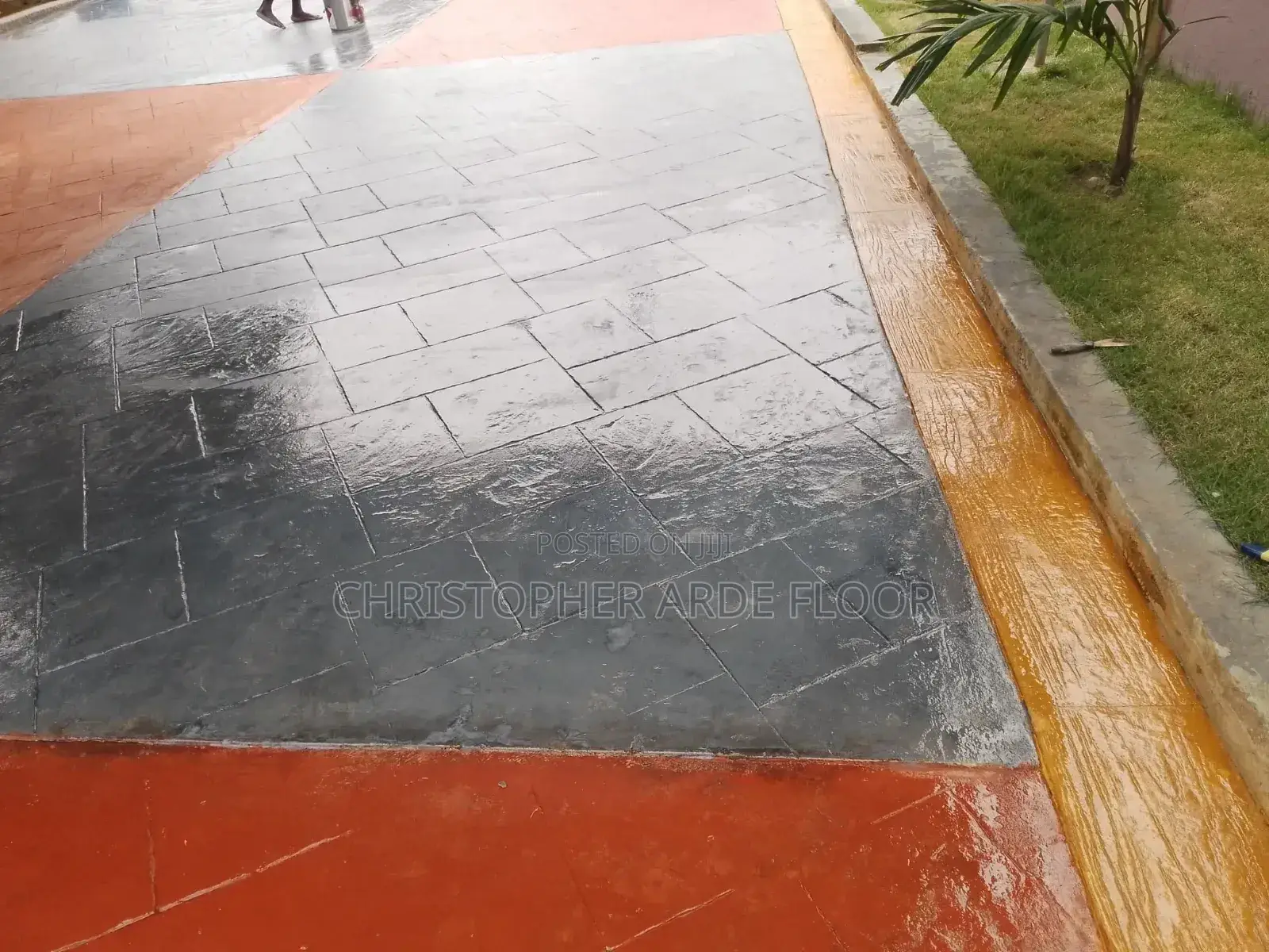 Decorative Floor Stamping