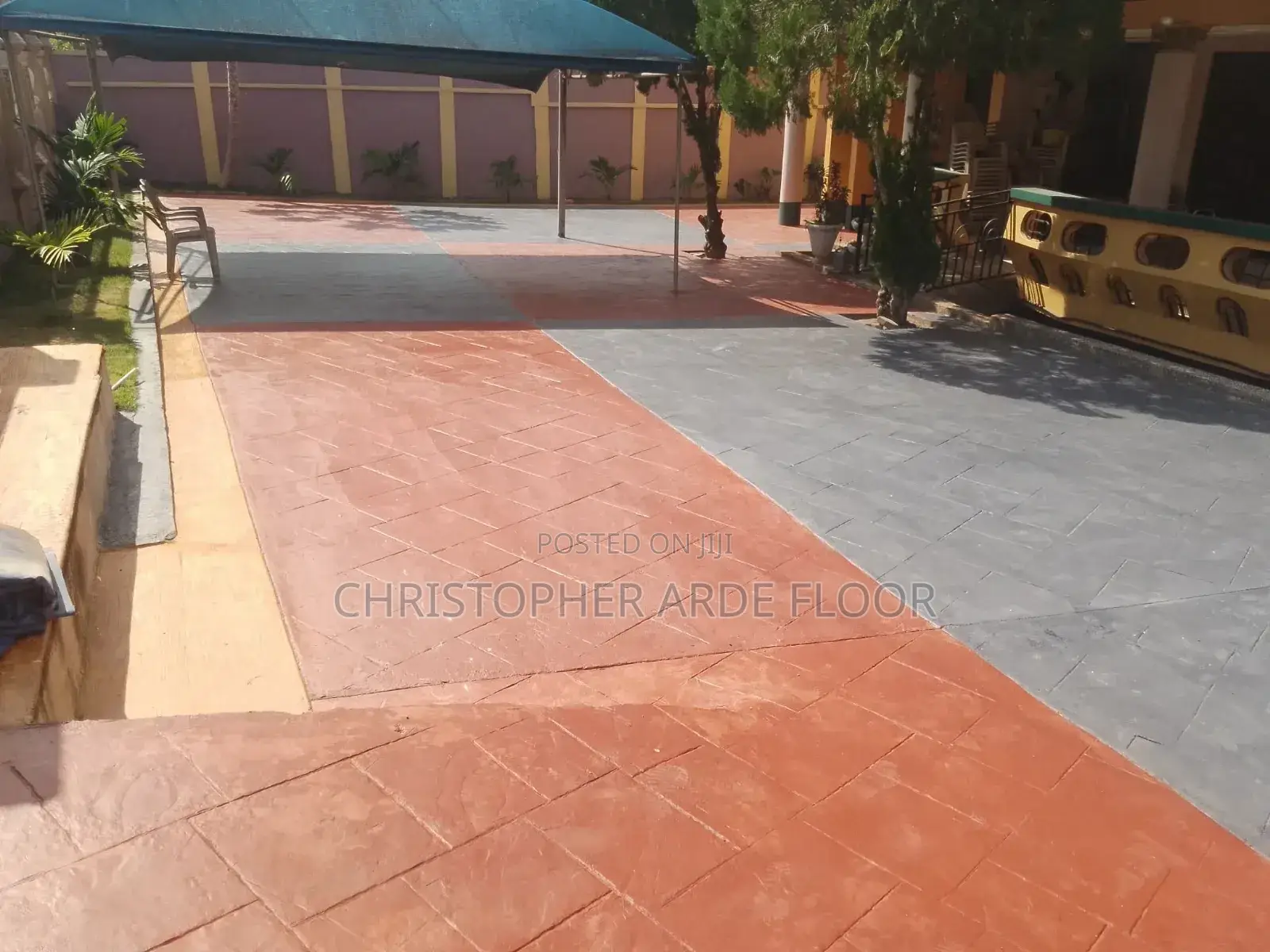 Decorative Floor Stamping