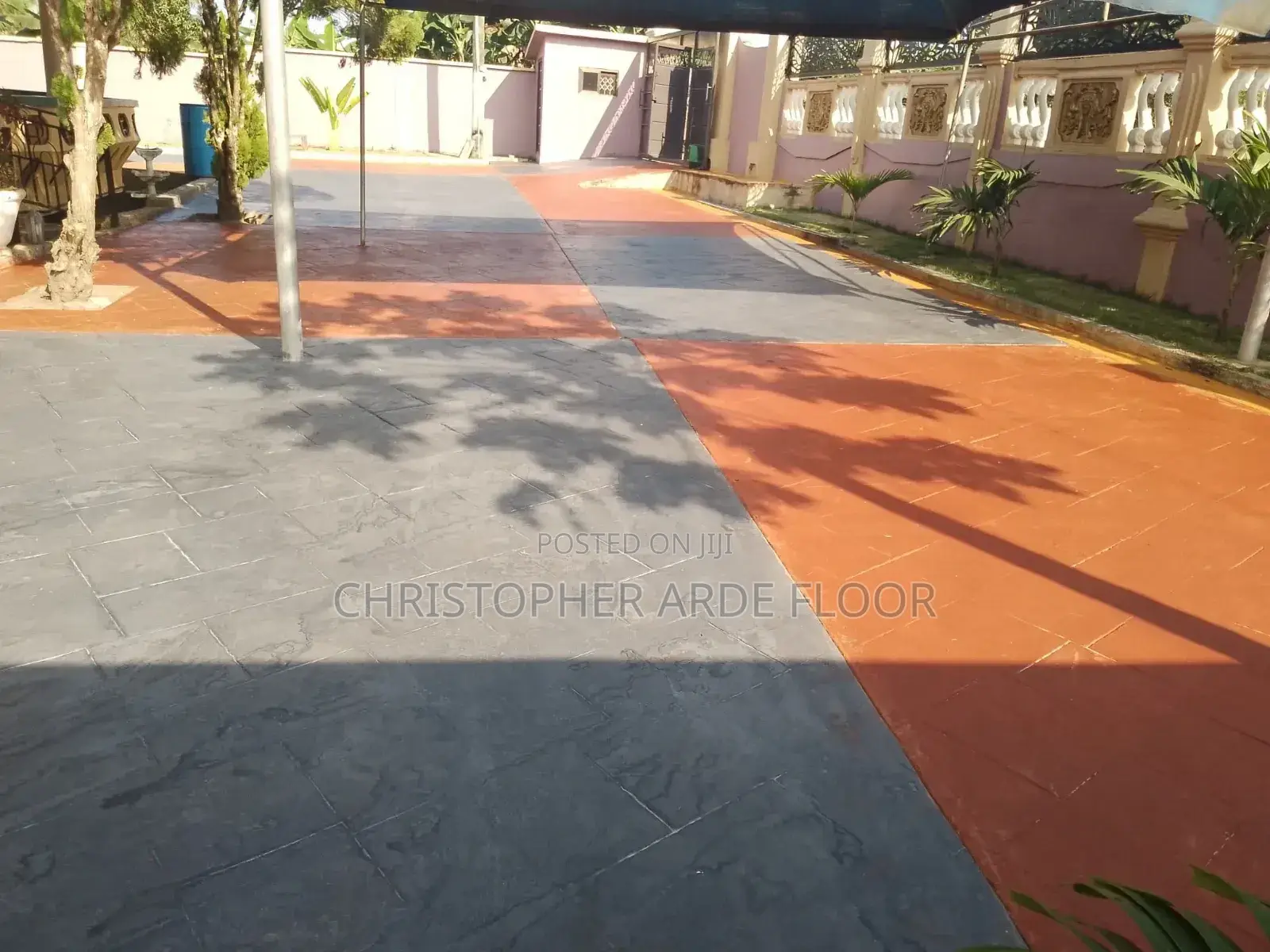 Decorative Floor Stamping