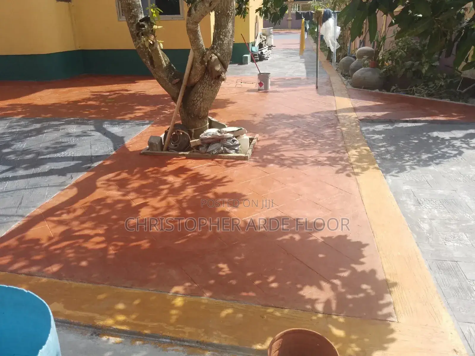 Decorative Floor Stamping
