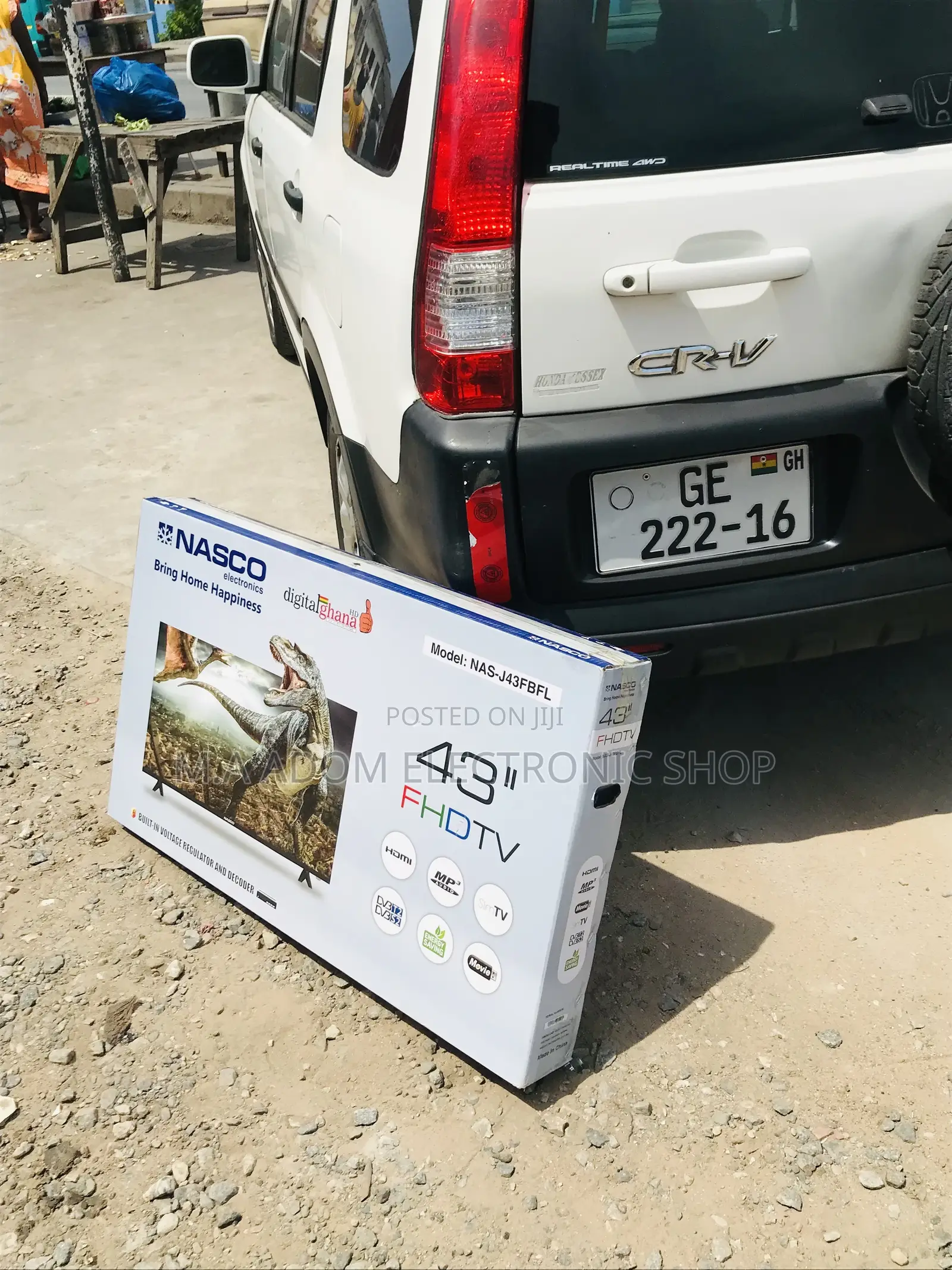 Quality Nasco 43 Inch FHD Digital Satellite Television 