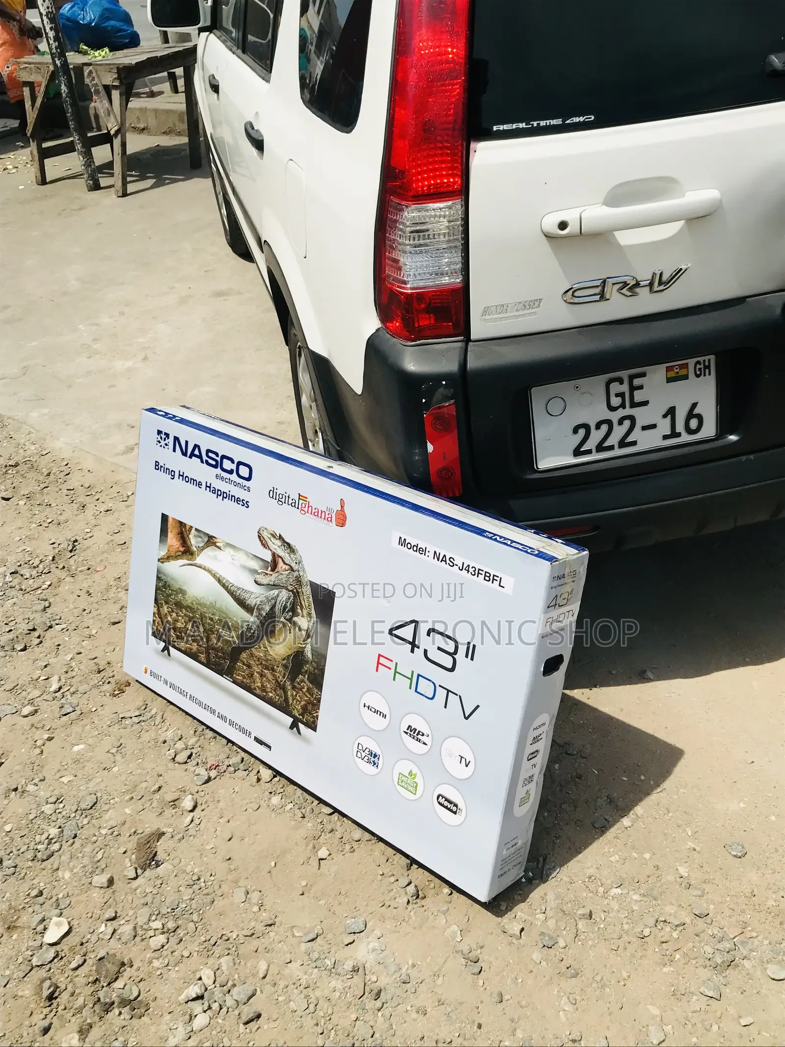 Quality Nasco 43 Inch FHD Digital Satellite Television 