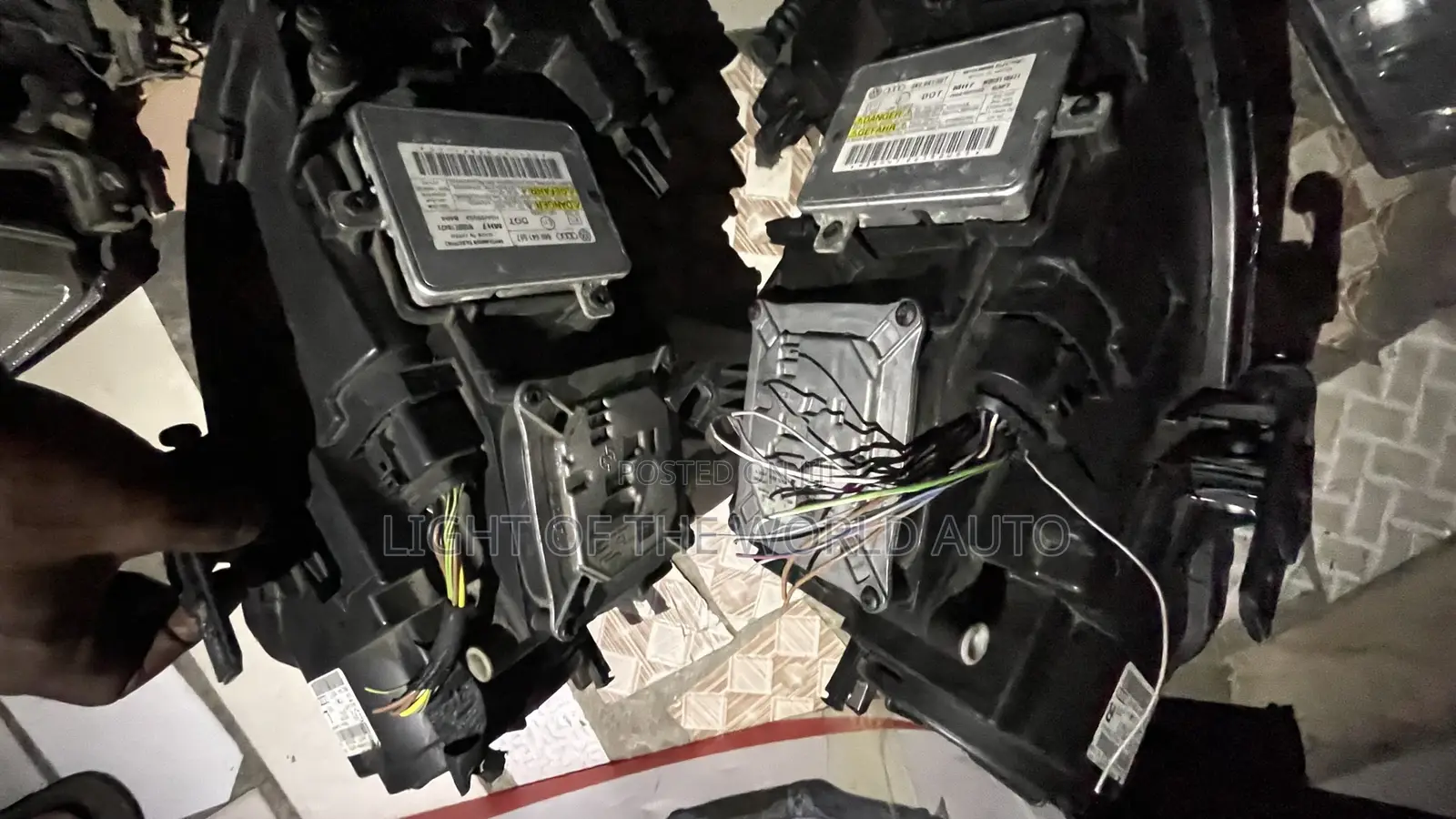 Audi A4 Headlight 2010 Led and Charger-Able Type