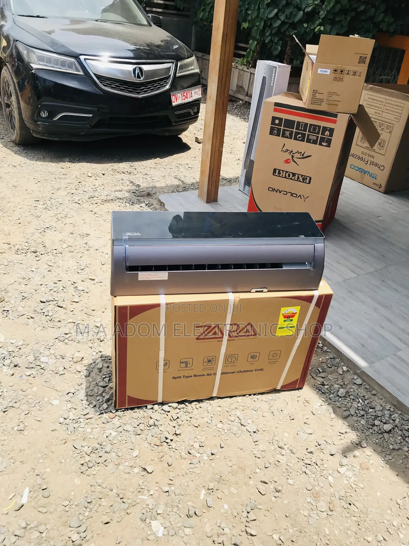 Sealed in Box Zara 1.5hp Split Type Air Conditioner(Mirror).