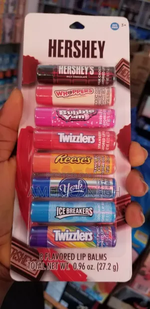 Hershey 8 Flavored Lip Balm