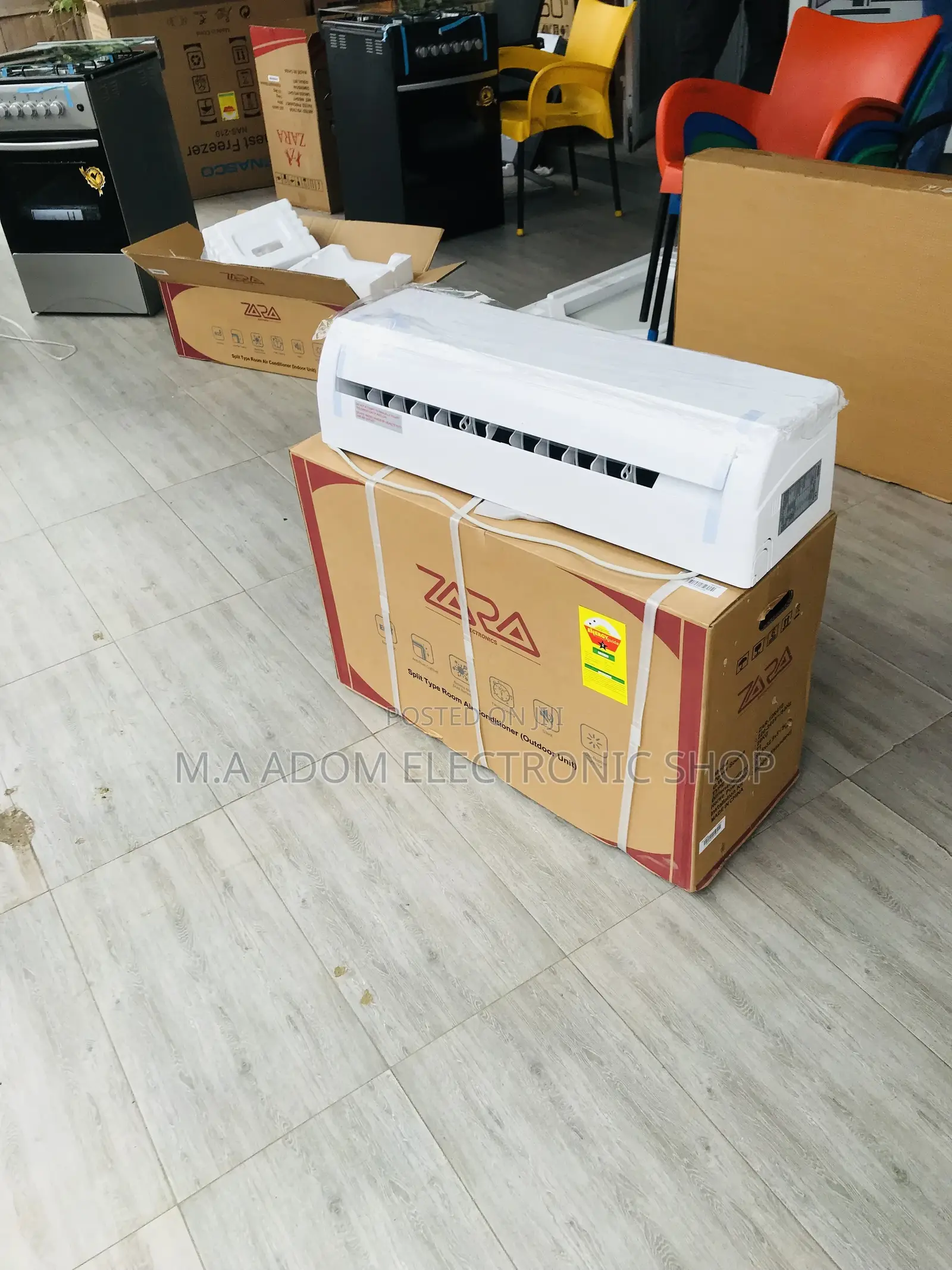 Extremely Chilling Zara 1.5hp R410 Air Conditioner(White).