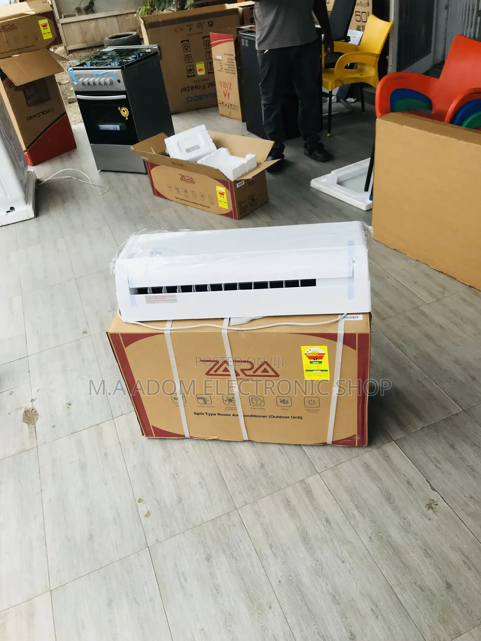 Energy Sufficient Zara 1.5hp R410 Gas Split Type Ac(White)