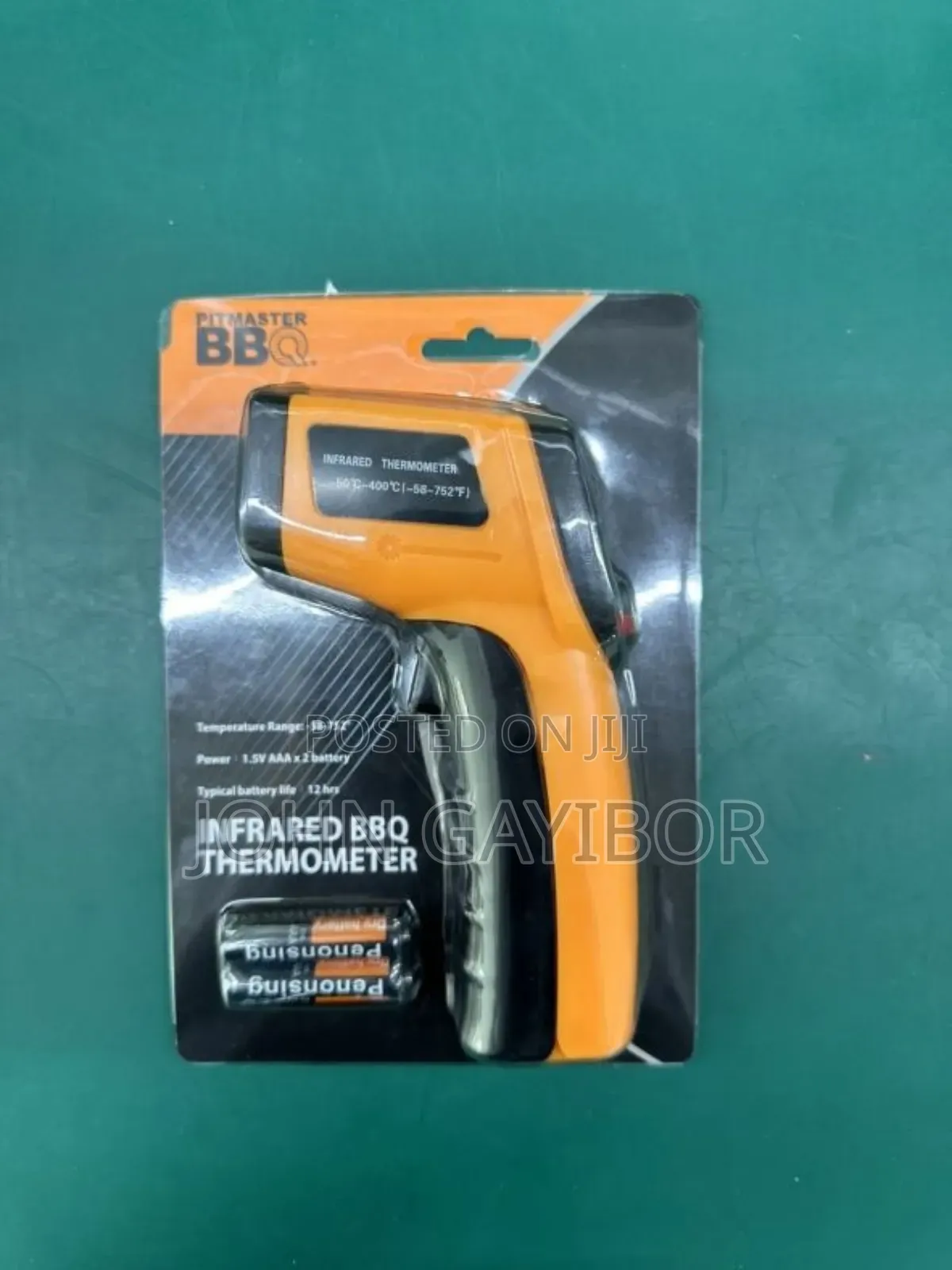 Highly Accurate Kitchen/Industrial Thermometer + 12 Months Warranty