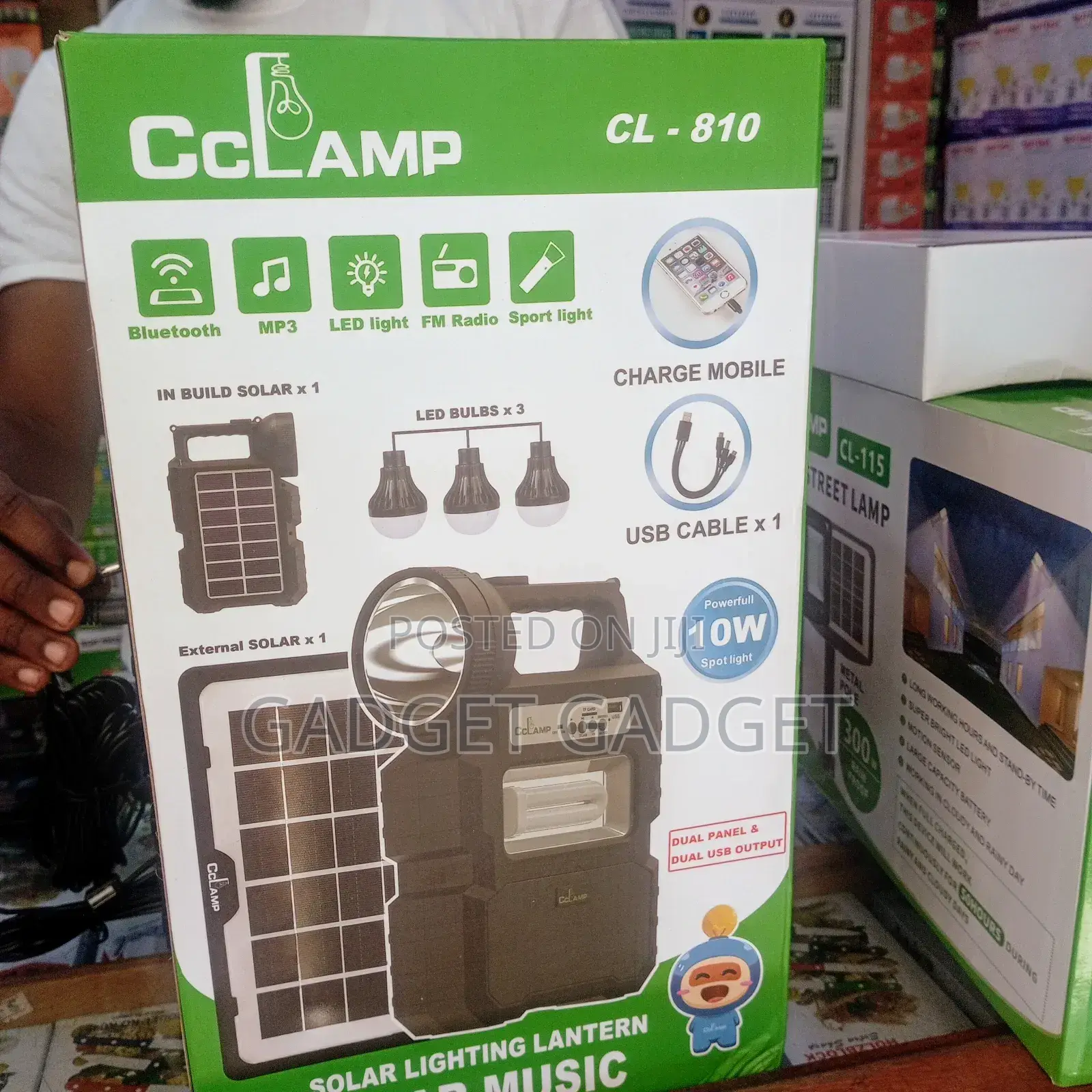 Solar Lamp/ Mp3/Radio/Bluetooth/ Led Light/ Whole Sale