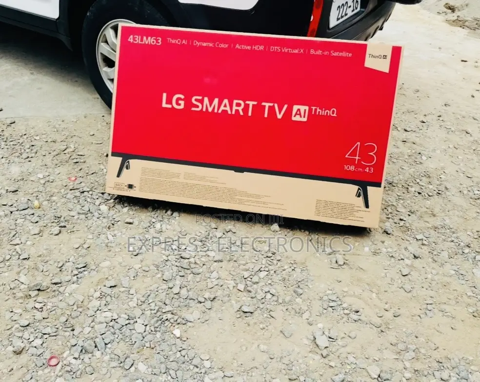 Durable Materials FHD Smart Satellite LG 43”LM63