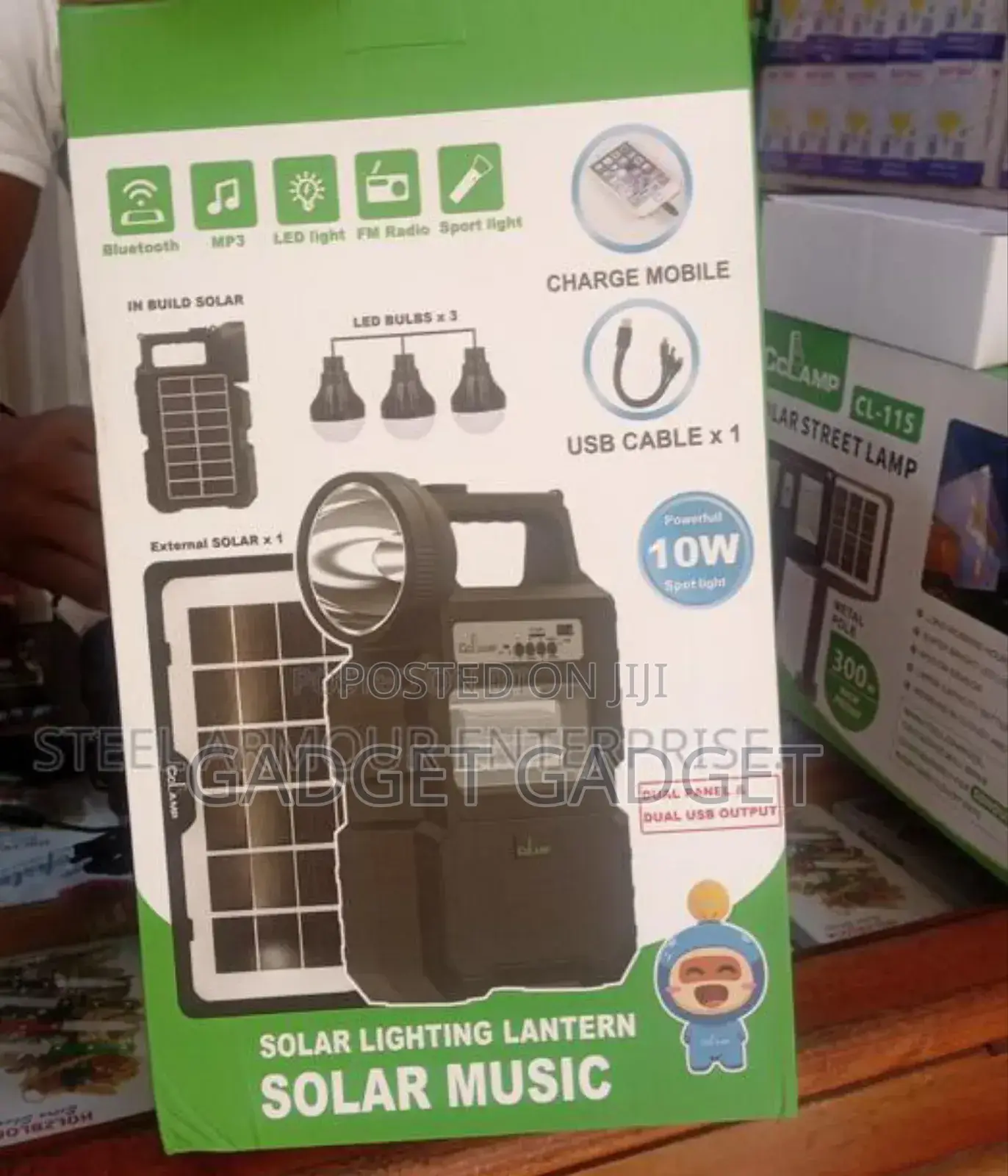 Solar Lamp/ Mp3/Radio/Bluetooth/ Led Light/ Whole Sale