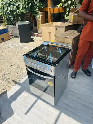 Cute Size 50/50 4burner Gas Oven 4burner
