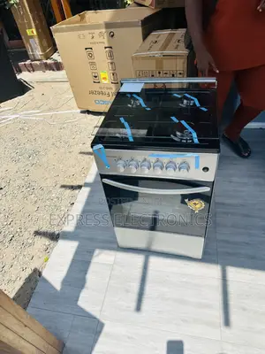 Zealous Sleek Sliver Oven 4burner 50/50 4burner