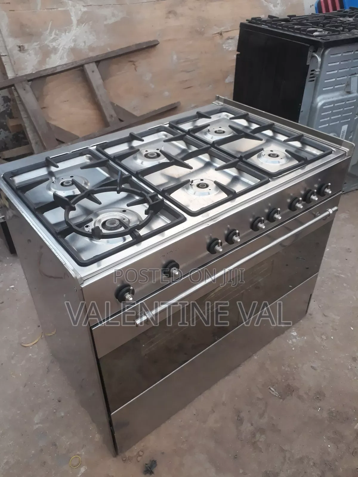 5 Burners Stove Purely Stainless Steel Perfectly Working